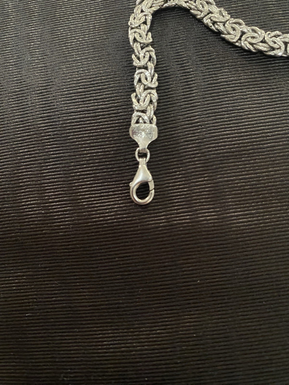 AK turkey 925 Sterling Silver. bracelet. 8” Vintage. See Note