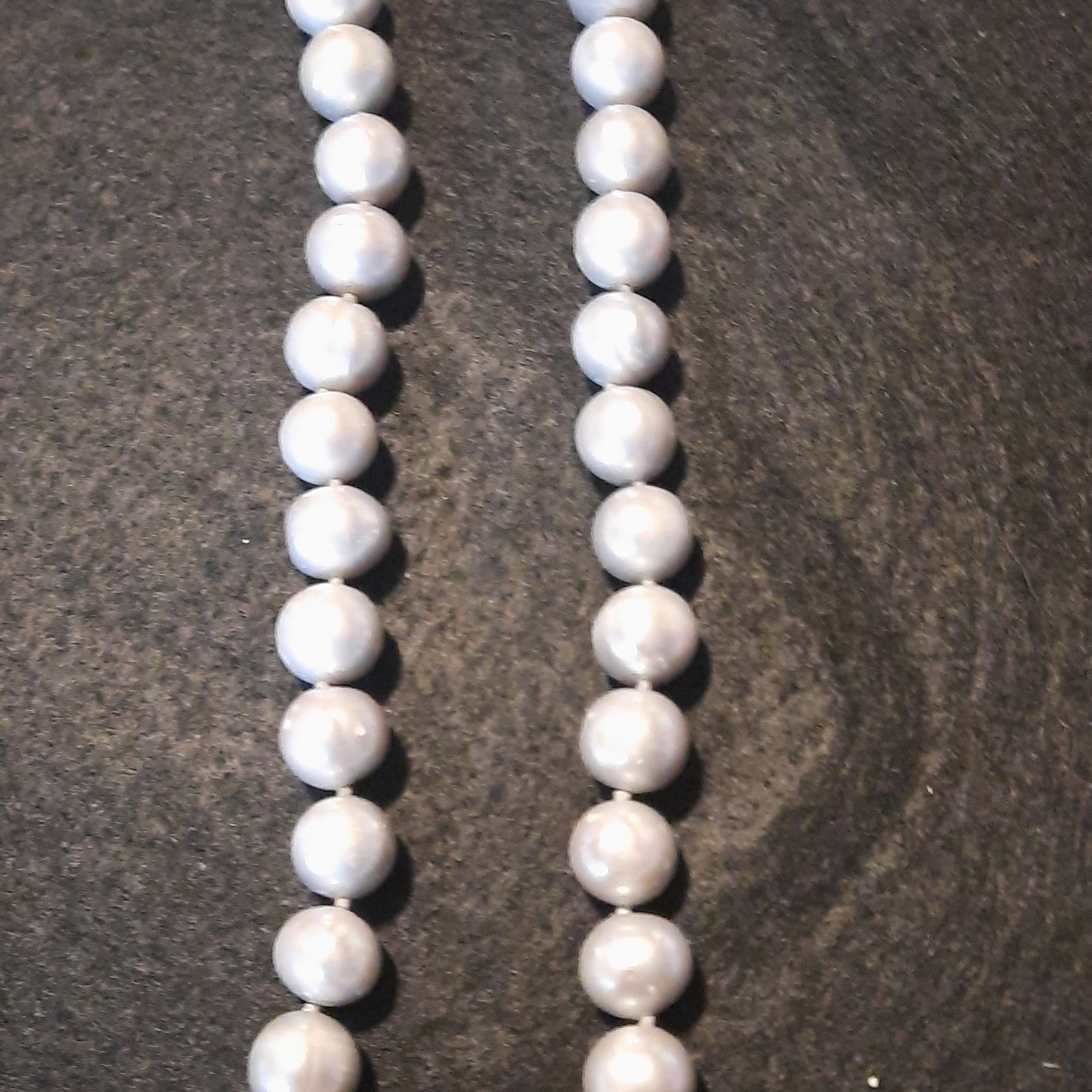 18 inch 10mm Freshwater Pearl Necklace 925 Magnetic Clasp